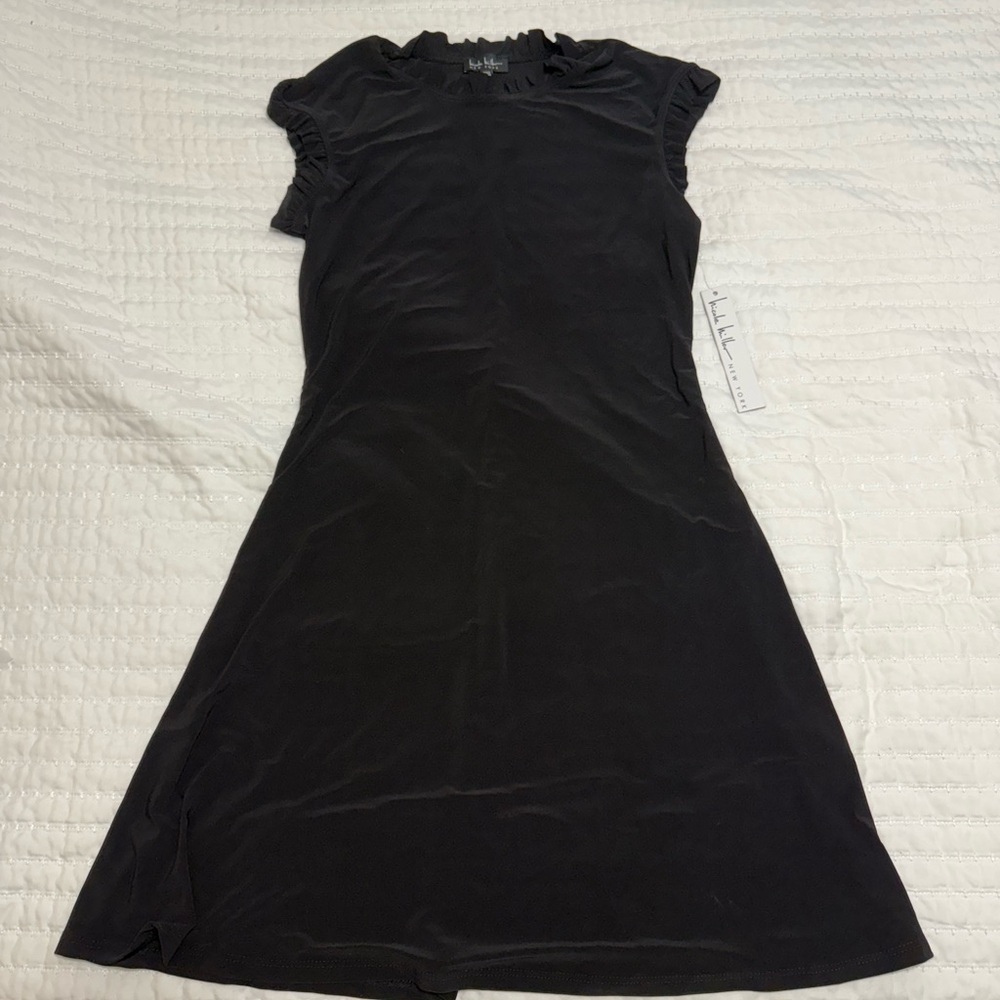 Nicole Miller Classic Black Mini Dress